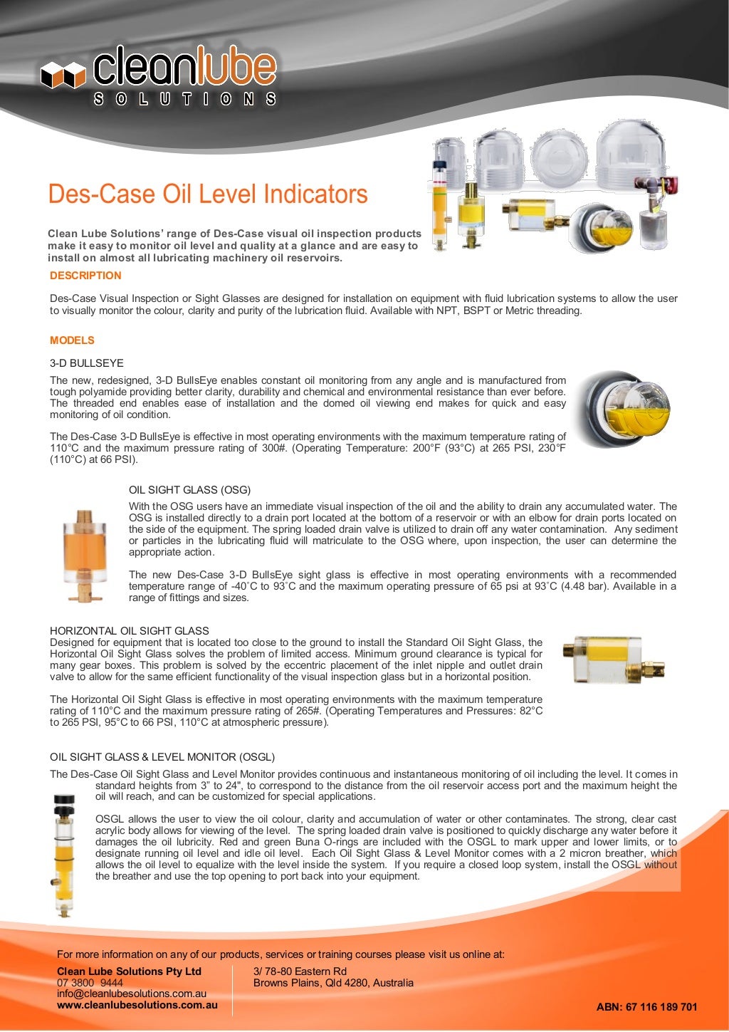 Oil Analysis Clean Lube Solutions