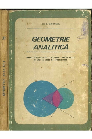 Cls 11 manual_geometrie_analitica_xi_1967