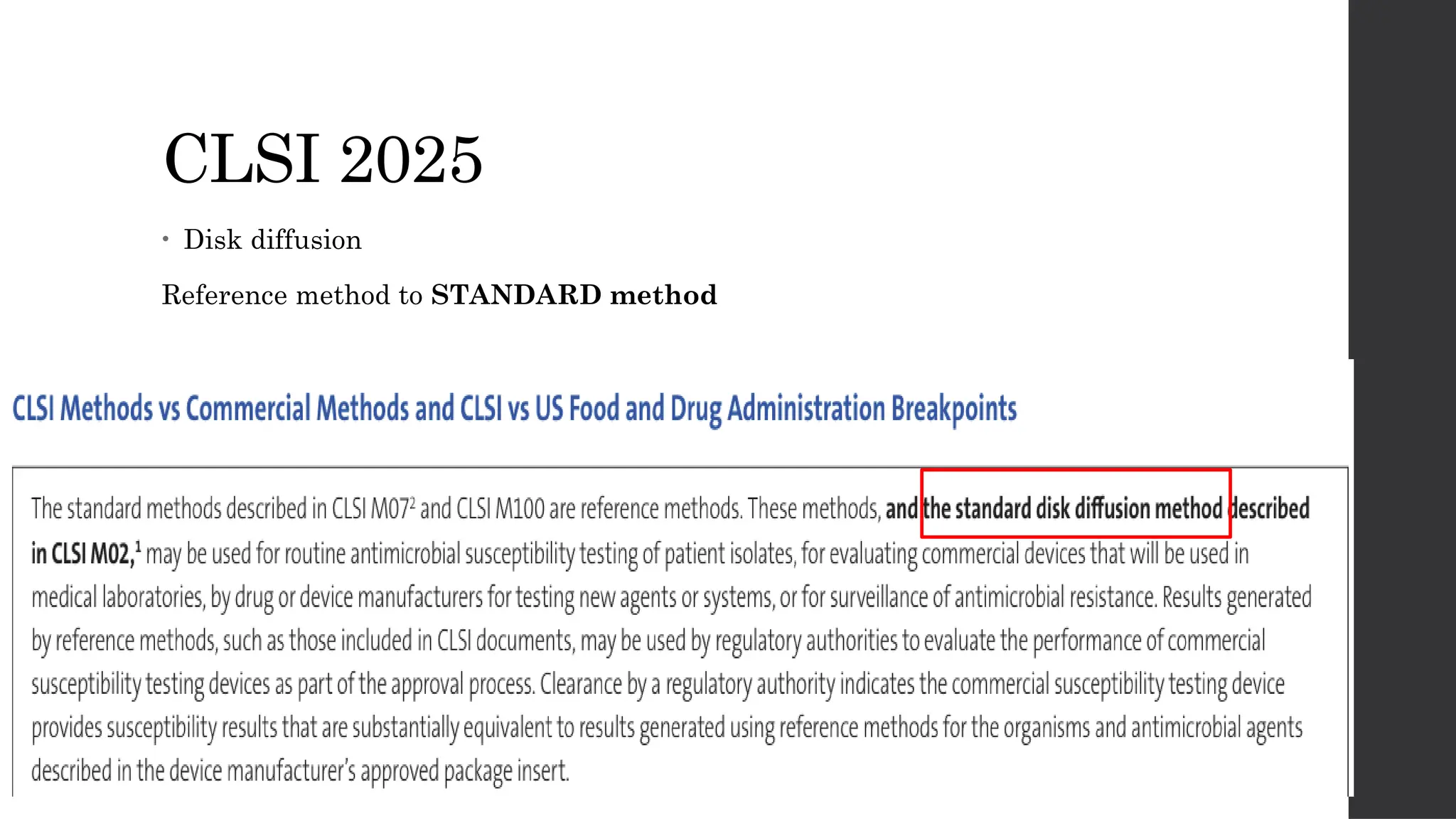 CLSI 2025 UPDATES for microbiology laboratory.pptx