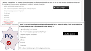 CLSI 2025 UPDATES for microbiology laboratory.pptx