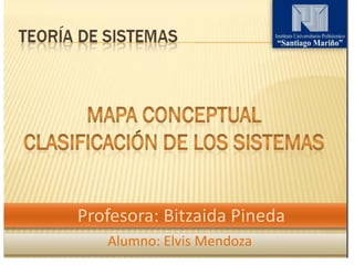 Profesora: Bitzaida Pineda
Alumno: Elvis Mendoza
 