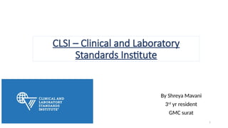 Clsi Lab Label Comprehensive Overview of CLSI Standards for Antimicrobial ...