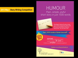 2013 May : Story Writing Competition

 