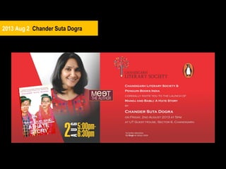 2013 Aug 2 Chander Suta Dogra

 