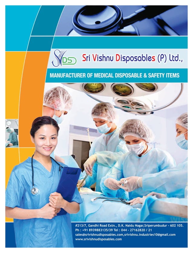Sri Vishnu Disposables Pvt Ltd, Chennai, Medical Disposable Item PDF