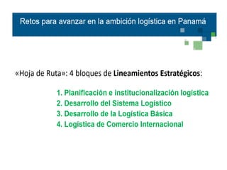 Clústers logístico y marítimo panameños