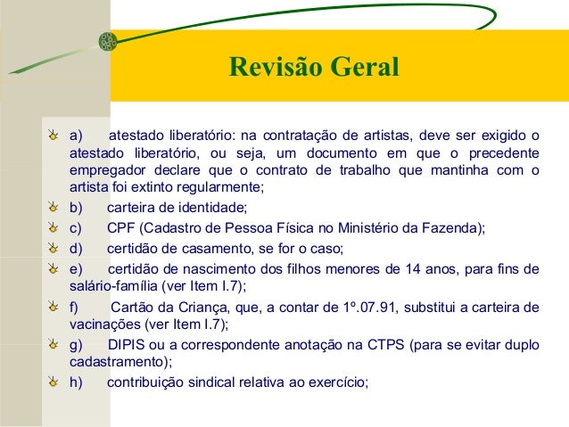 Clt Revisão Geral Clt Revisão Geral