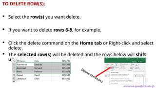 CLT102_COMPUTER_LITERACY II_ EXCEL_CH2.pptx