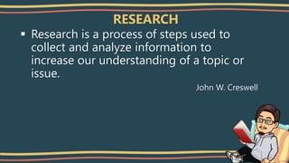 The Process of Conducting Educational Research | PPTX