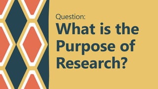 The Process of Conducting Educational Research | PPTX