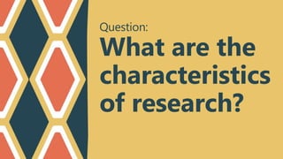 The Process of Conducting Educational Research | PPTX