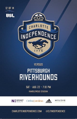 Independence vs Pittsburgh Riverhounds 8/22/15