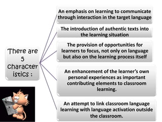 communicative language teaching | PPT