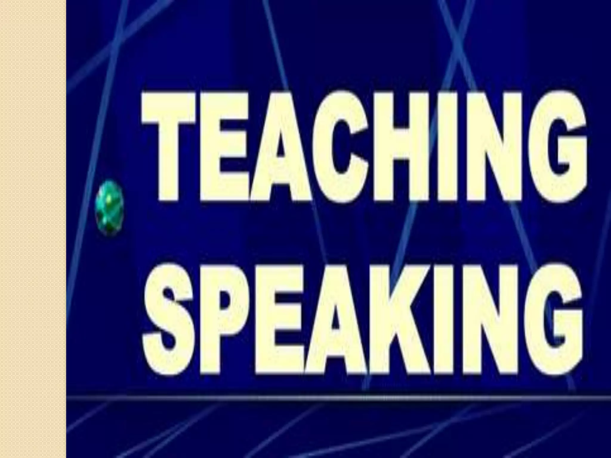 Communicative Language Teaching