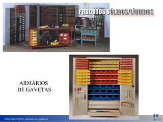 PRODUTOS S ÓLIDOS/LÍQUIDOS ARMÁRIOS  DE GAVETAS 