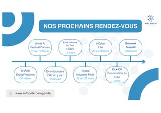 NOS PROCHAINS RENDEZ-VOUS
 