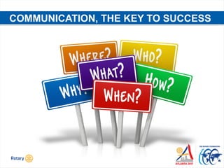 Club and District Communication | PPT