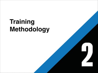 Training 
Methodology 
 