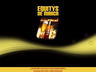 LAS MEJORES COSAS DE LA VIDA TOMAN TIEMPO
   ELABORACIÓN LENTA: SABOR EXTRAFINO
 