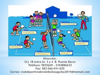 Club deportivo de voleibol | PPTX