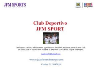 Club deportivo jfm sports