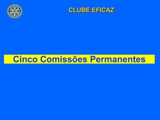 Cinco Comissões Permanentes 