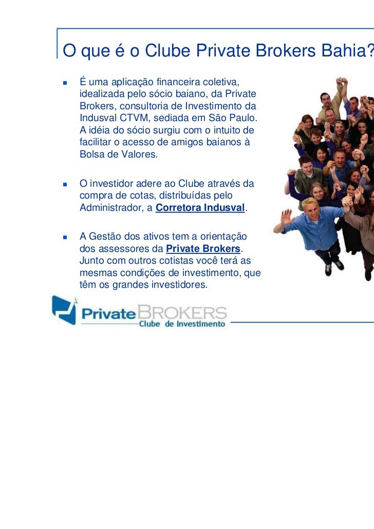 Clube de investimento forex