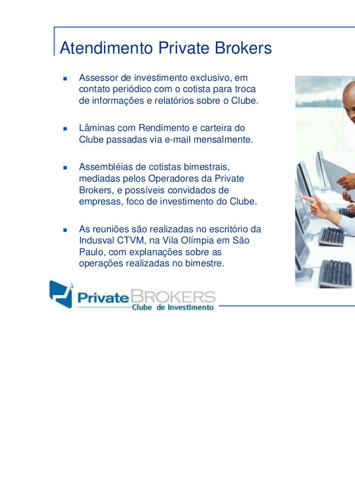 Clube de investimento forex