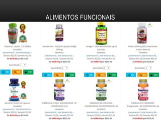 ALIMENTOS FUNCIONAIS
 