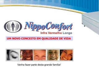 UM NOVO CONCEITO EM QUALIDADE DE VIDA




      Venha fazer parte desta grande família!
 