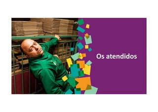 Os atendidos
 