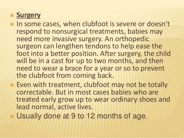 Club Foot Club Foot