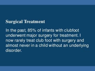 Clubfoot Congenital Talipes Equinovarus