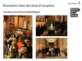 Rencontres dans des lieux d’exception
Aux Beaux-Arts de Paris (bibliothèque)

7

 