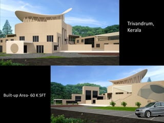 Trivandrum,
Kerala

Built-up Area- 60 K SFT

 