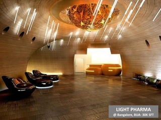 LIGHT PHARMA
@ Bangalore, BUA- 30K SFT

 