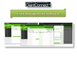 Club Management Software
 