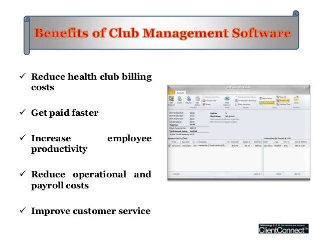 Club Management Software