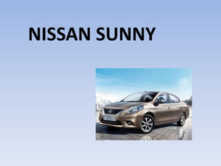 NISSAN SUNNY
 