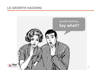 99 99
LE GROWTH HACKING
 