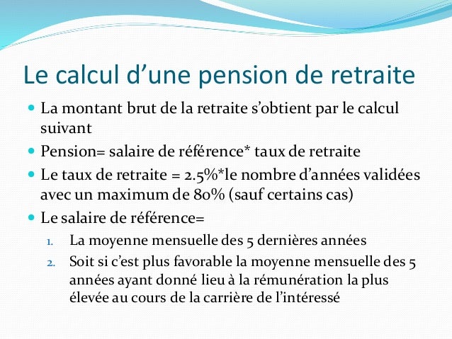 la retraite en Algérie, version 2017
