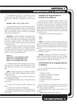 Todo sobre Mini robótica. Saber Electrónica | PDF