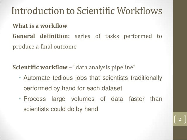 scientific workflow systems scientific workflows systems in discovery informatics scientific workflow systems scientific workflows systems in discovery informatics