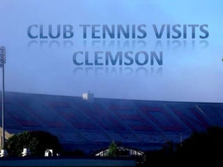 Club Tennis Visits Clemson 