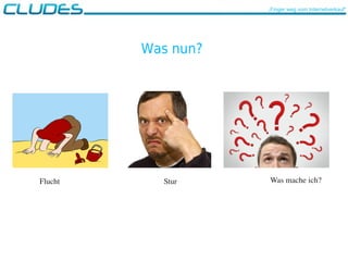 Was nun?
„Finger weg vom Internetverkauf“
Flucht Stur Was mache ich?
 