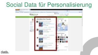 Social Data für Personalisierung
 