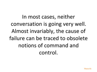 In most cases, neither conversation is going very well. Almost invariably, the cause of failure can be traced to obsolete ...