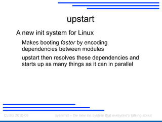 It reads /etc/inittab to find the default run level (initdefault) 
