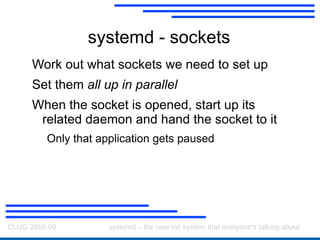 Then we catch the request and start the daemon. Is there something that already works like this? 