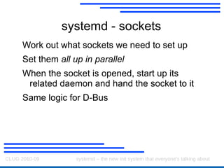 Then we catch the request and start the daemon. Is there something that already works like this? Yes: 